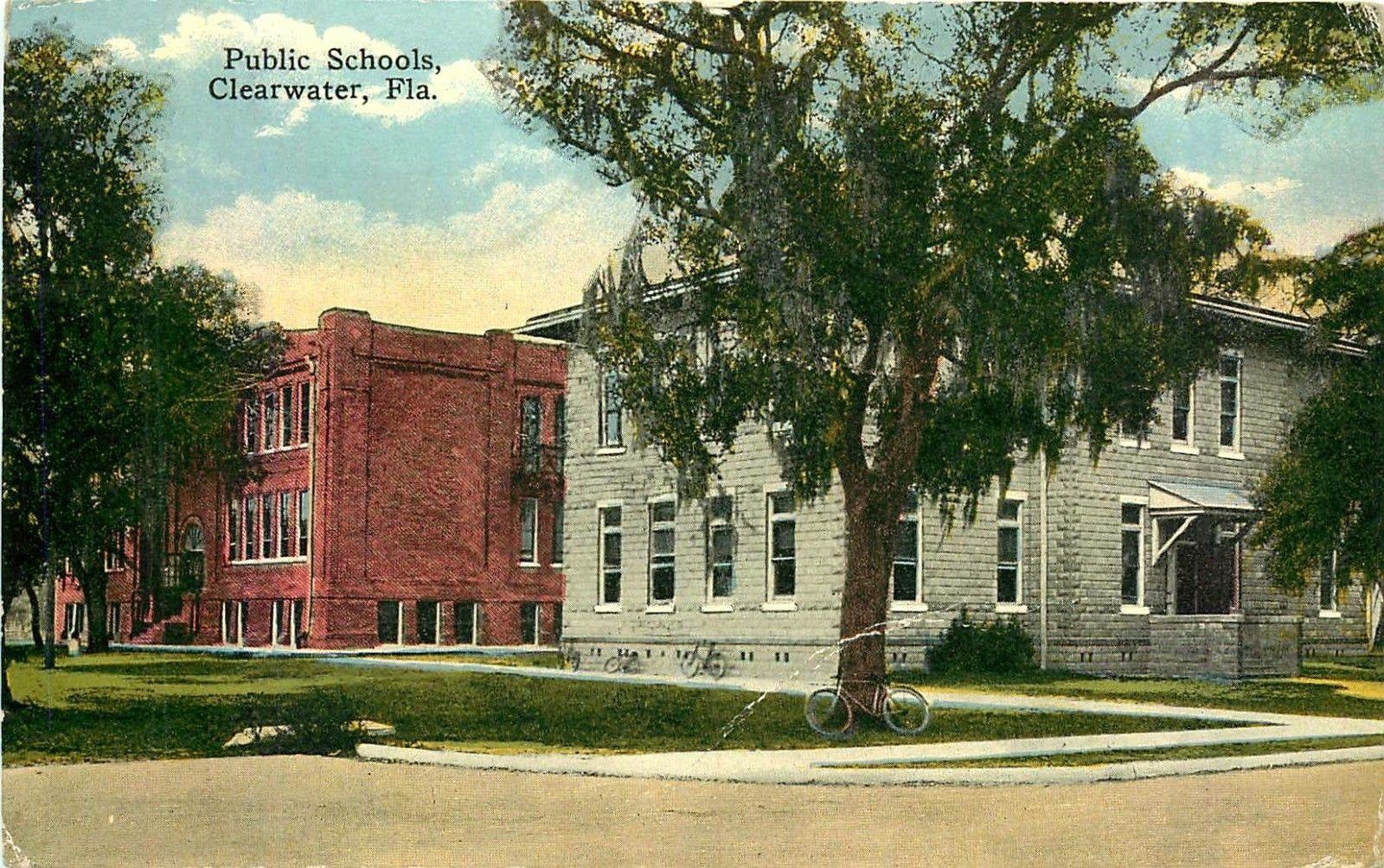 Historical Postcard of the Clearwater Public Schools