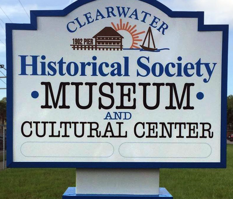 Clearwater Historical Society Sign