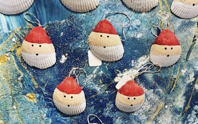 Santa Shell Ornament Workshop