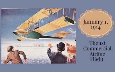 The 1st Commercial Airline Flight January 1,1914
