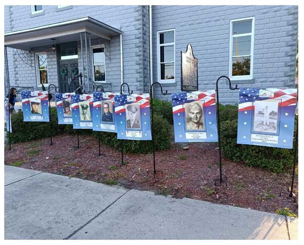 Hometown Hero Banners at Clearwater Historical Museum