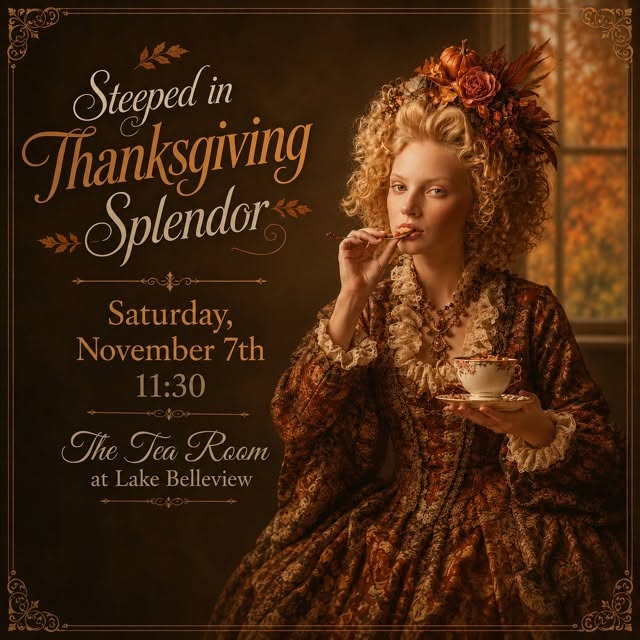 Afternoon Tea November 7 2026